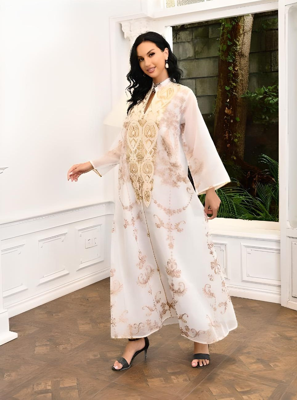ABAYA A BRODERIE DE LUXE