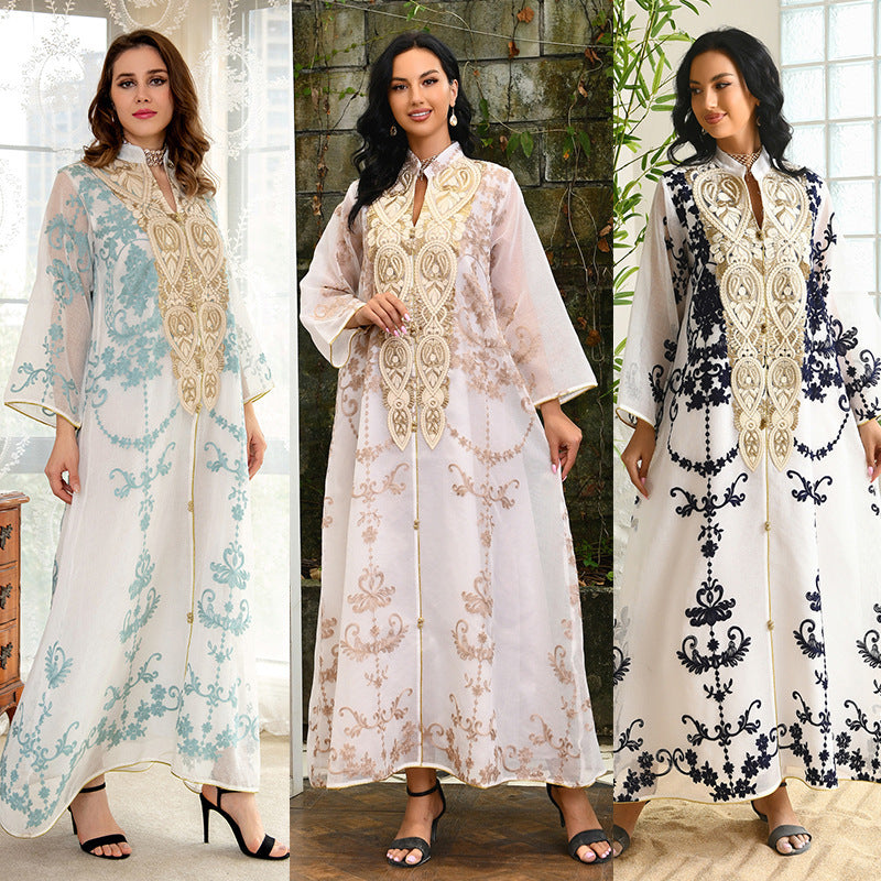 ABAYA A BRODERIE DE LUXE