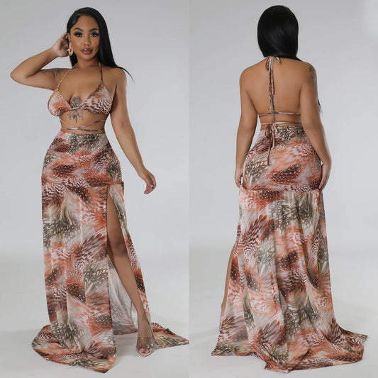 ENSEMBLE ÉTÉ FLORAL FEMME